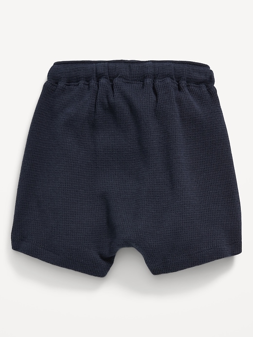 View large product image 2 of 3. Thermal-Knit Pull-On Shorts for Baby