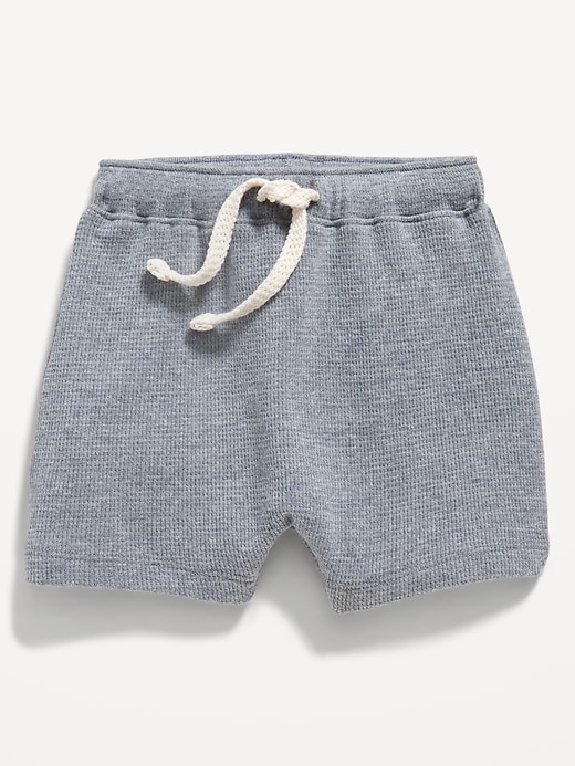 View large product image 1 of 3. Thermal-Knit Pull-On Shorts for Baby