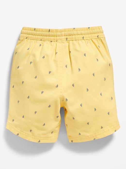View large product image 2 of 2. Printed Functional-Drawstring Shorts for Toddler Boys