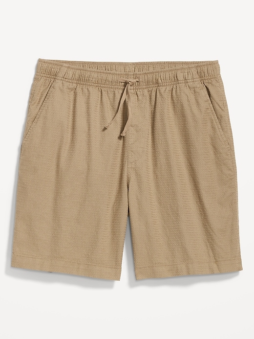 Image number 4 showing, Textured Jogger Shorts -- 7-inch inseam