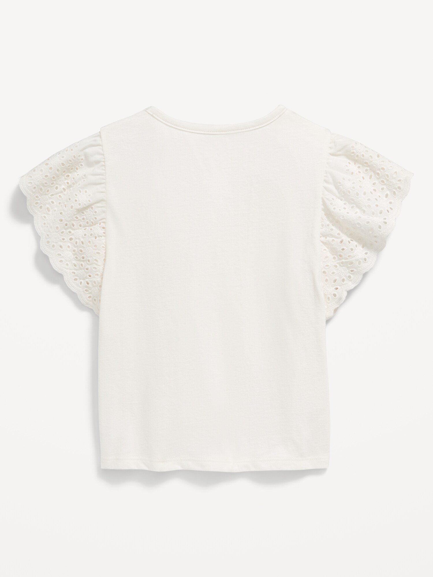 ShortSleeve Ruffled Eyelet Top for Toddler Girls Old Navy