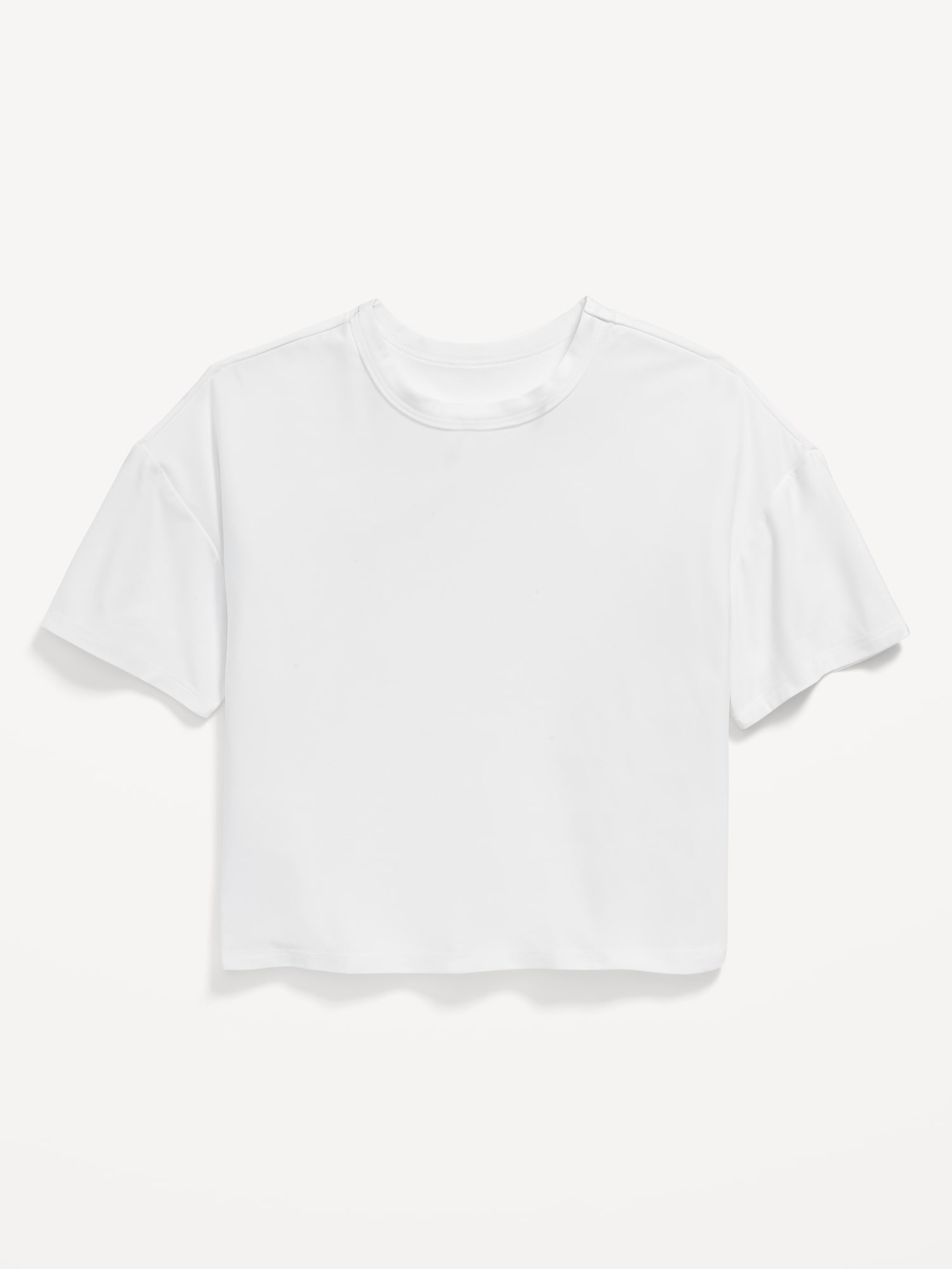 Cloud 94 Soft Go-Dry Cool Cropped T-Shirt for Girls | Old Navy
