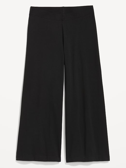 High-Waisted Wide Leg Cropped Leggings | Old Navy