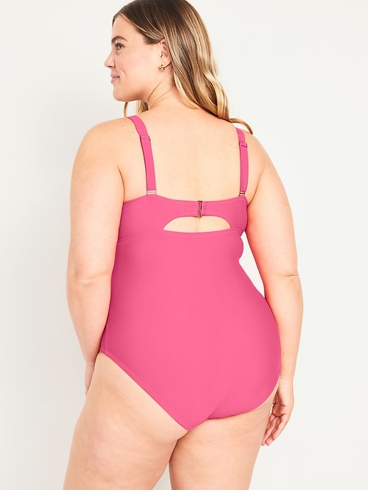 Image number 8 showing, Underwire One-Piece Swimsuit