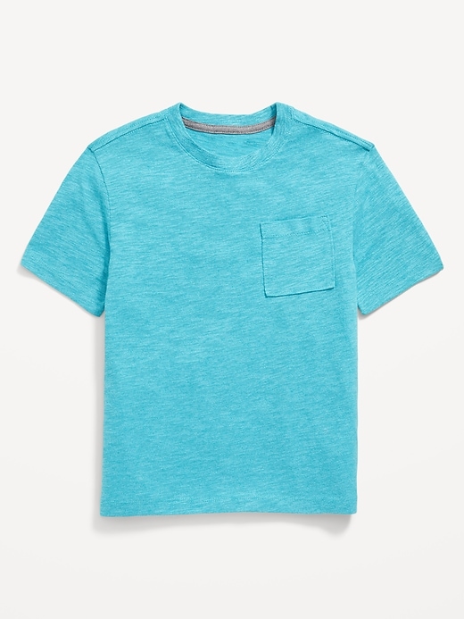 View large product image 1 of 1. Softest Short-Sleeve Pocket T-Shirt for Boys