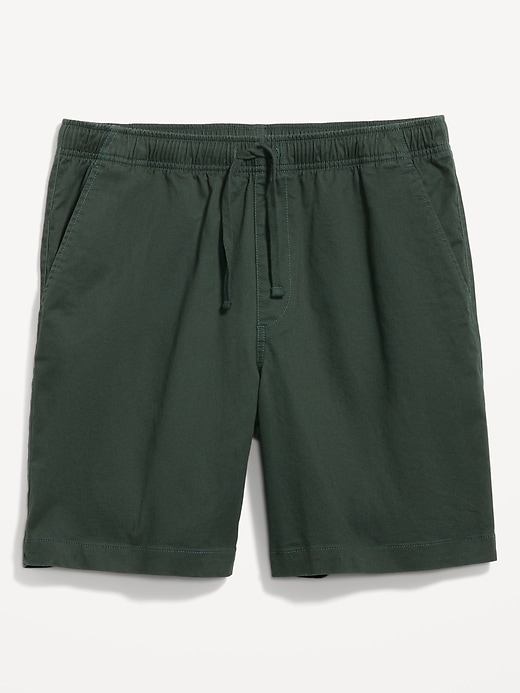 Image number 4 showing, Pull-On Twill Jogger Shorts -- 7-inch inseam