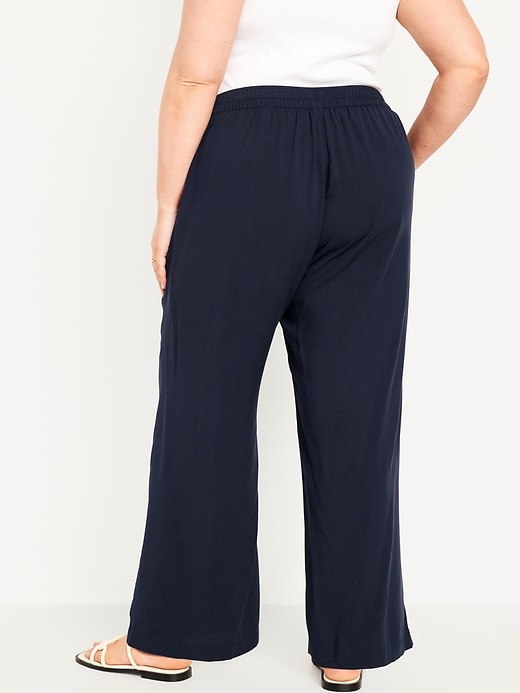 Image number 8 showing, High-Waisted Playa Wide-Leg Pants
