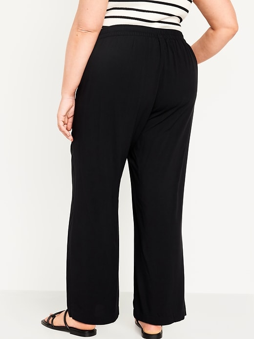 Image number 8 showing, High-Waisted Playa Wide-Leg Pants