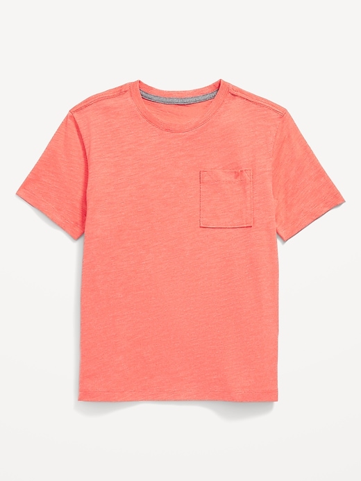 View large product image 1 of 1. Softest Short-Sleeve Pocket T-Shirt for Boys
