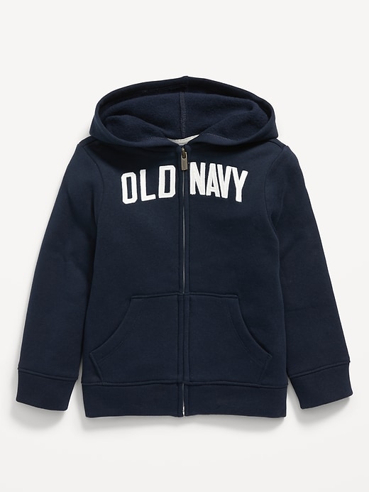 View large product image 1 of 3. Unisex Logo-Graphic Zip Hoodie for Toddler