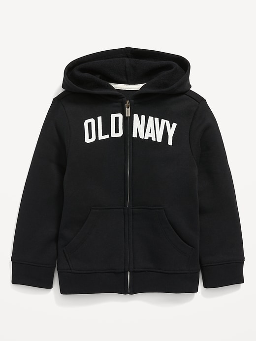 View large product image 1 of 1. Unisex Logo-Graphic Zip Hoodie for Toddler