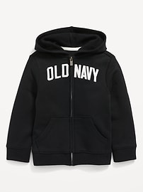 Image number 1 showing, Unisex Logo-Graphic Zip Hoodie for Toddler