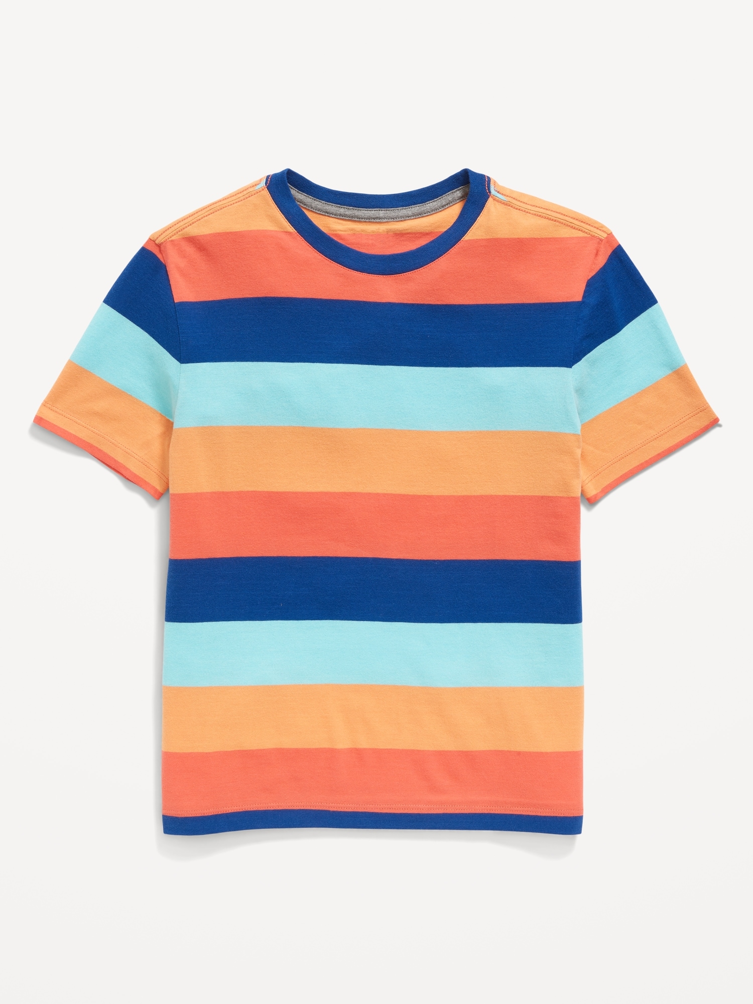 Softest Short-Sleeve Striped T-Shirt for Boys