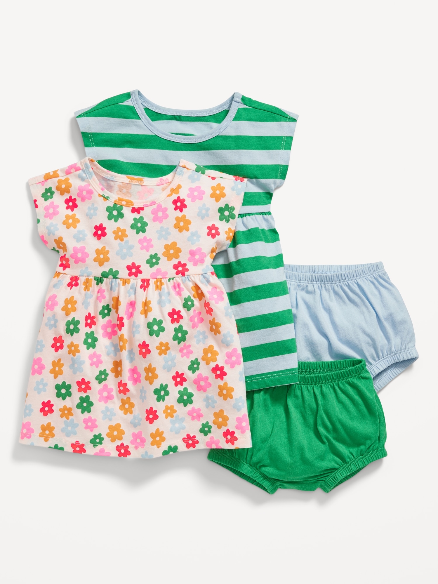 Short-Sleeve Dress and Bloomers Set for Baby Hot Deal