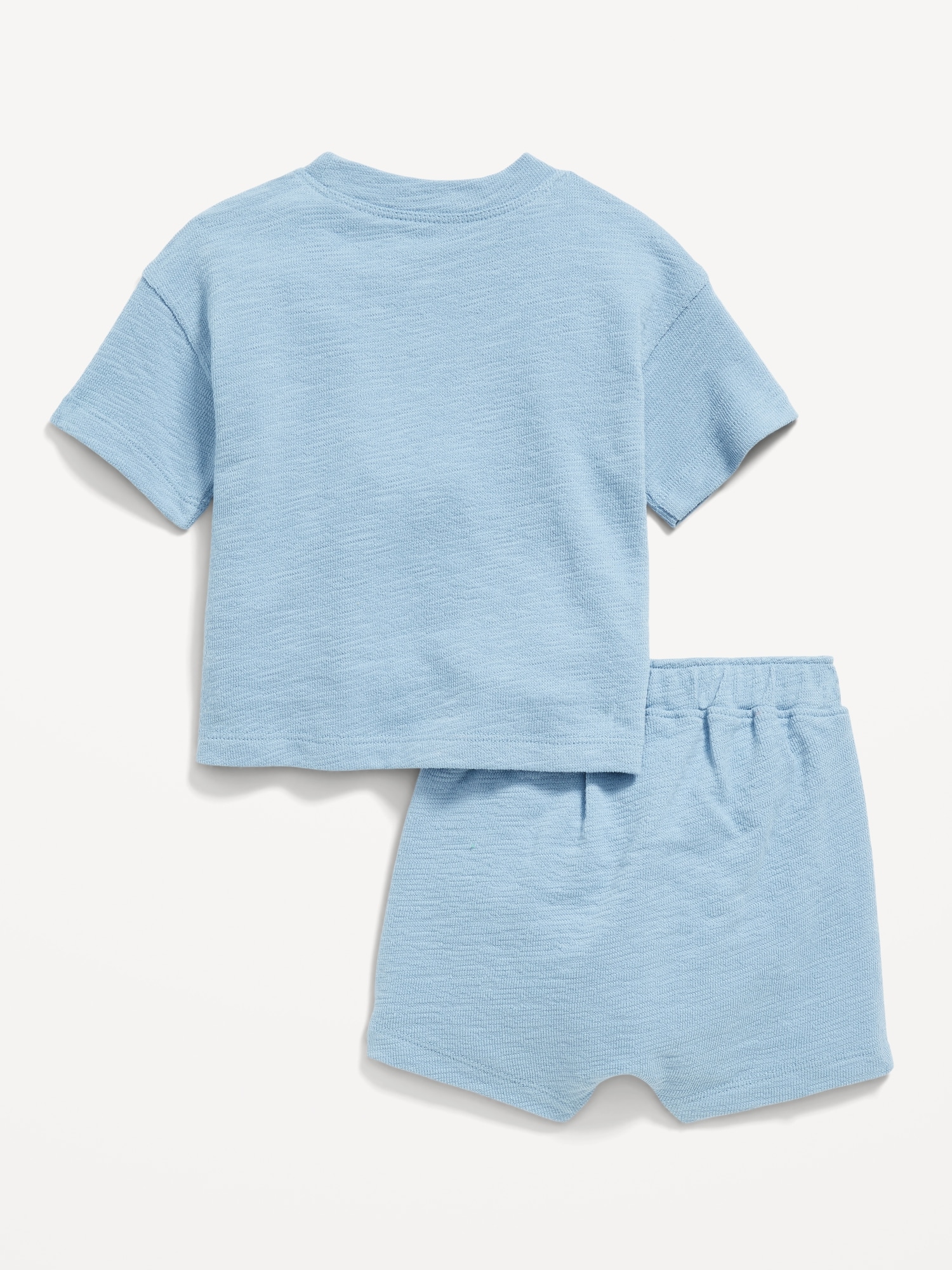 Short-Sleeve Pocket T-Shirt and Shorts Set for Baby | Old Navy