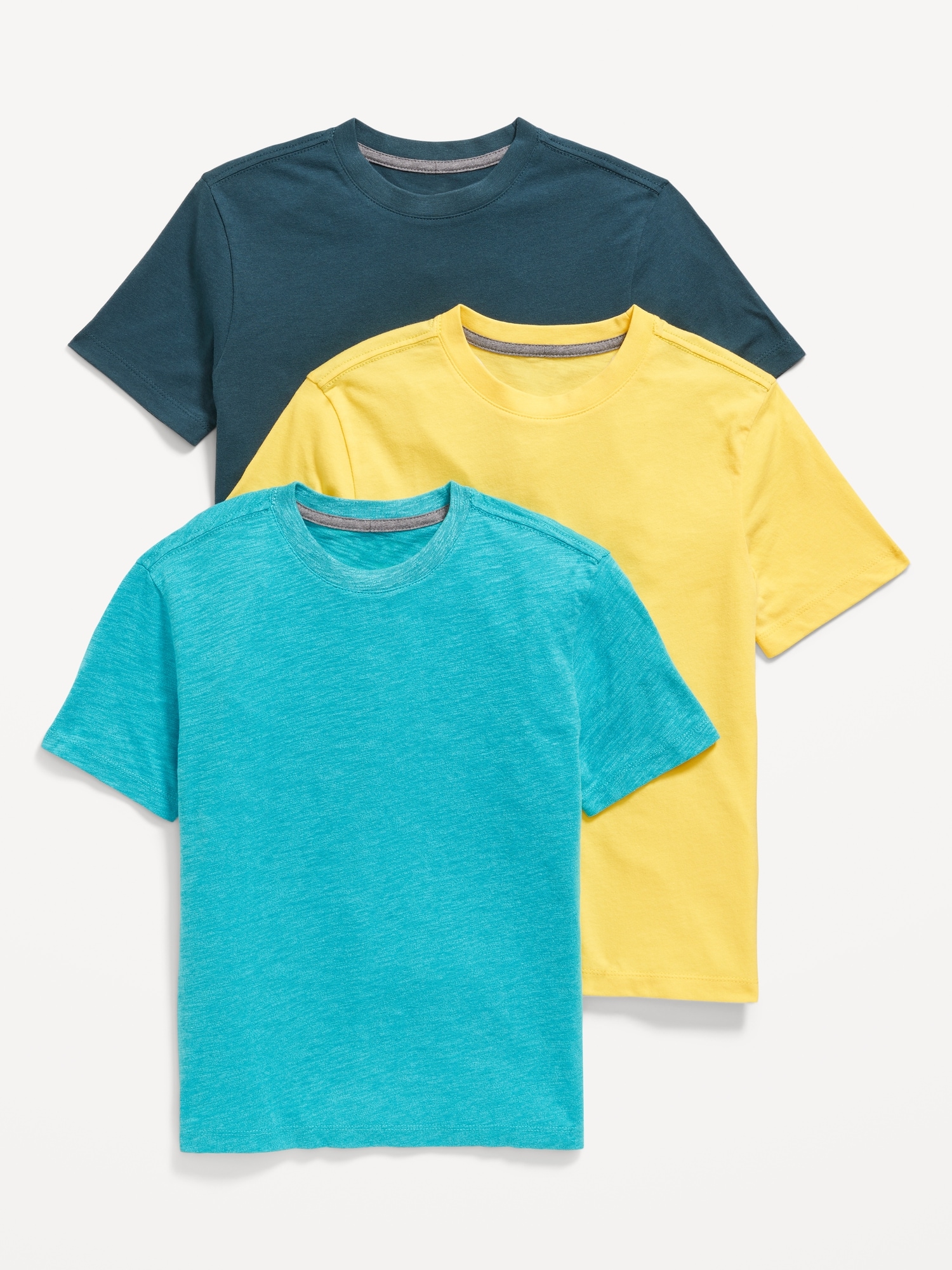 Softest Crew-Neck T-Shirt 3-Pack for Boys | Old Navy