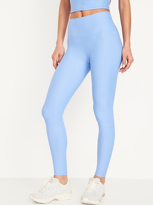 Image number 1 showing, High-Waisted PowerSoft Full-Length Leggings