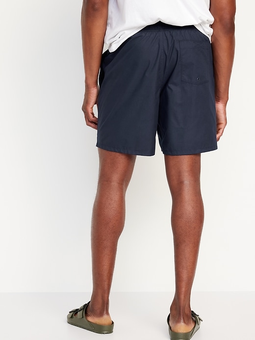 Image number 2 showing, Solid Swim Trunks -- 7-inch inseam