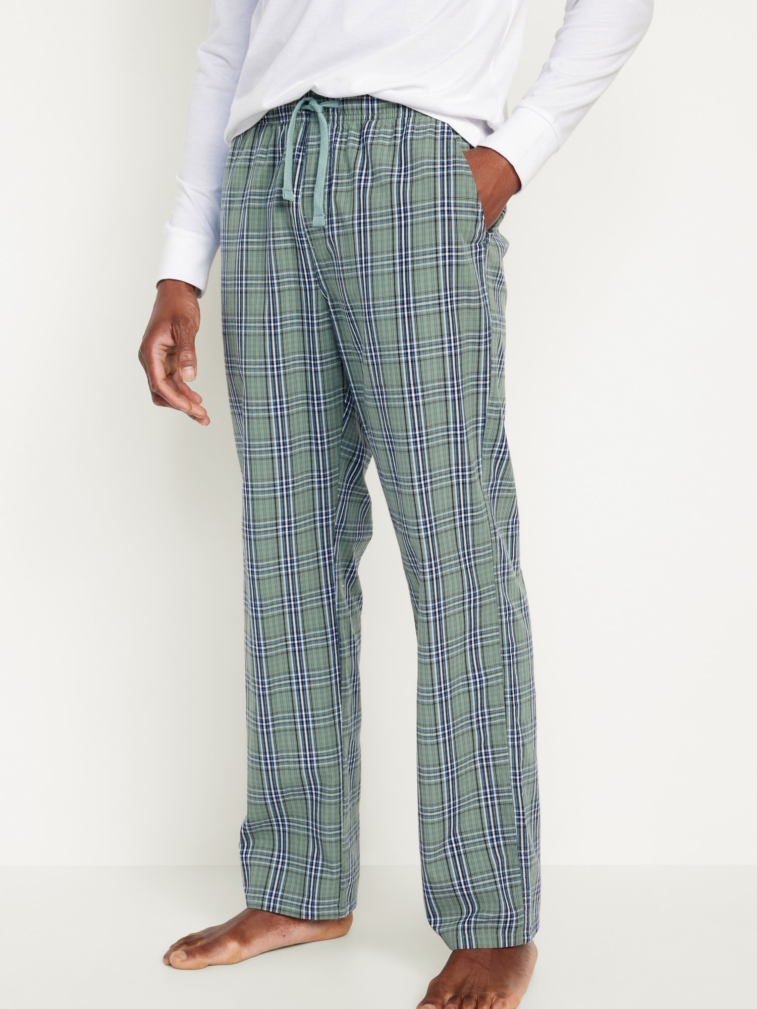 Printed Poplin Pajama Pants for Women, Old Navy