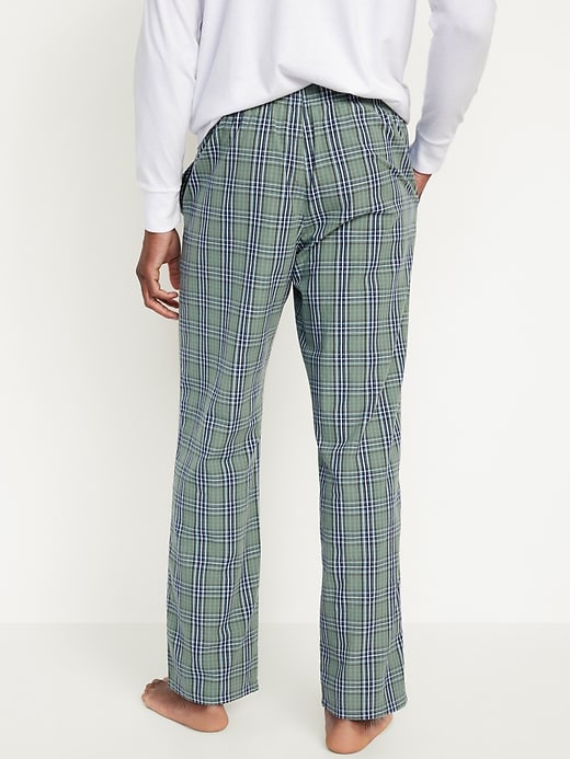 Image number 6 showing, Printed Poplin Pajama Pants