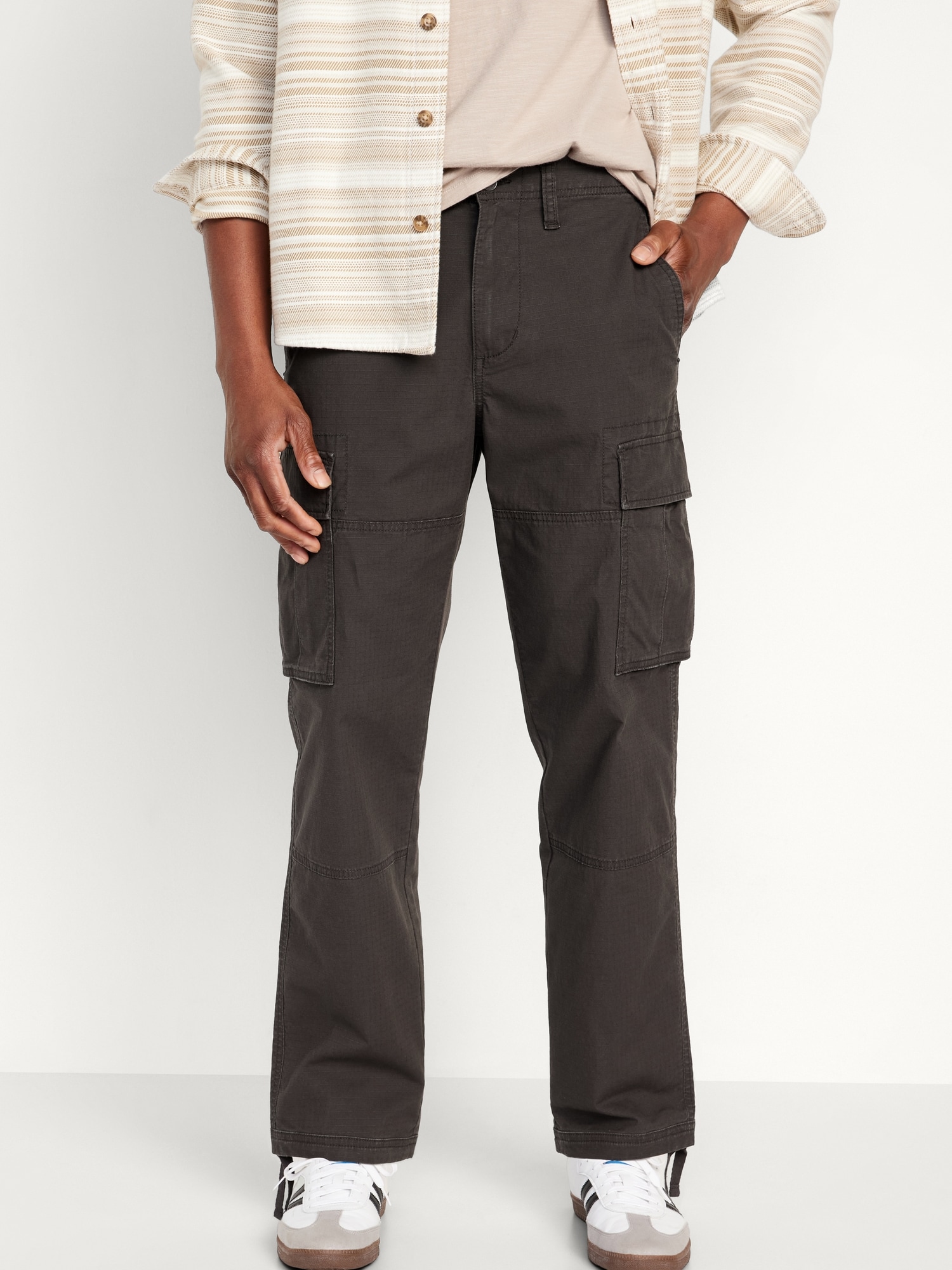 Relaxed Lived-In Cargo Shorts -- 10-inch inseam
