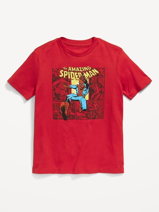 View large product image 1 of 1. Marvel™ Spider-Man Gender-Neutral T-Shirt for Kids