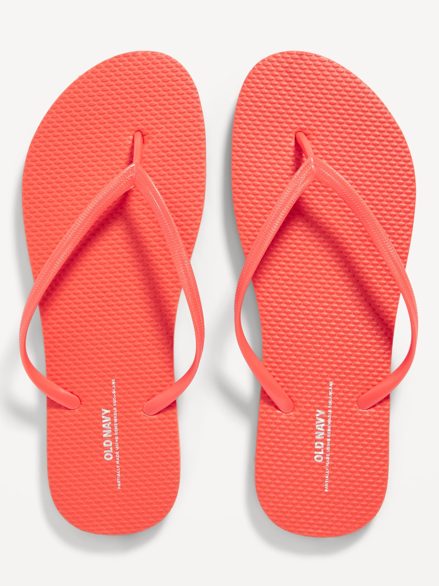 NEW Old Navy FLIP FLOPS Ladies Thong Sandals SIZE 11 RED Shoes