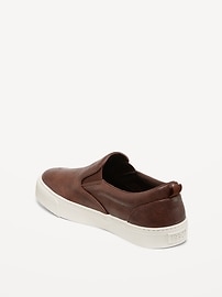 View large product image 4 of 4. Canvas Slip-On Sneakers for Boys