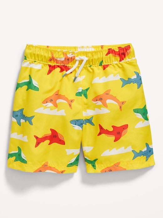 View large product image 1 of 1. Printed Swim Trunks for Toddler Boys