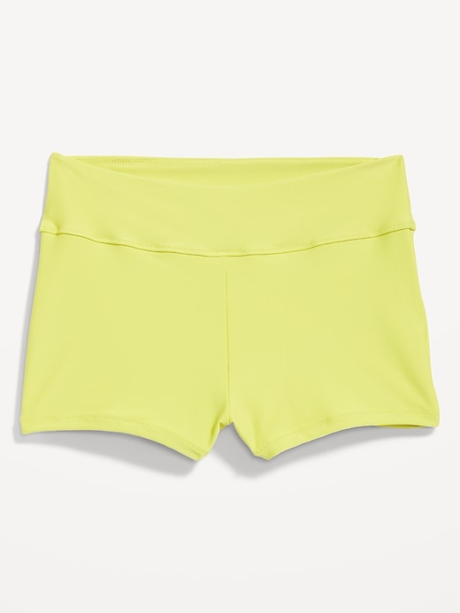 Image number 4 showing, High-Waisted Swim Shorts -- 2-inch inseam