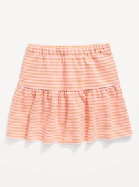 View large product image 3 of 4. Printed Tiered Skirt for Girls