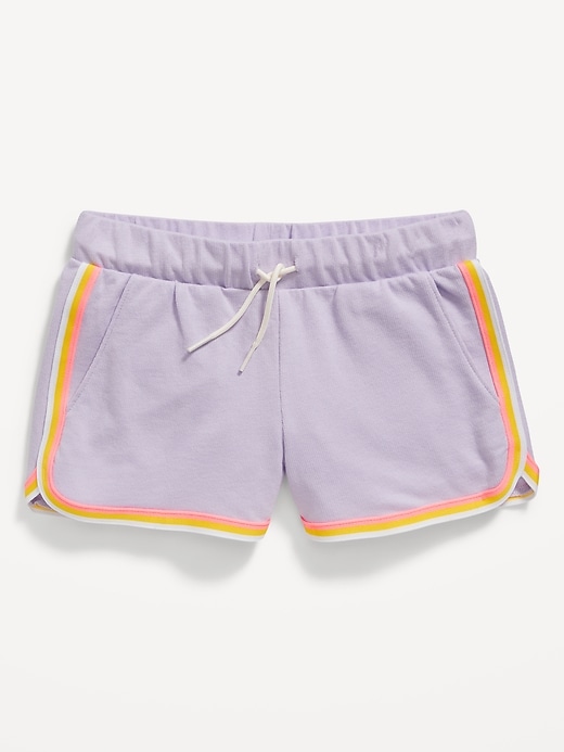 French Terry Dolphin-Hem Cheer Shorts for Girls - Old Navy Philippines