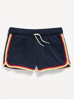 Girls French Terry Dolphin Shorts