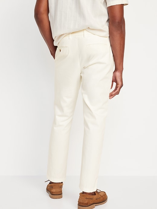 Image number 6 showing, Loose Taper Built-In Flex Pleated Ankle Chino