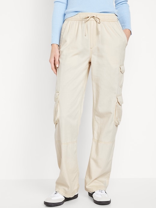 Image number 1 showing, Mid-Rise Cargo Pants
