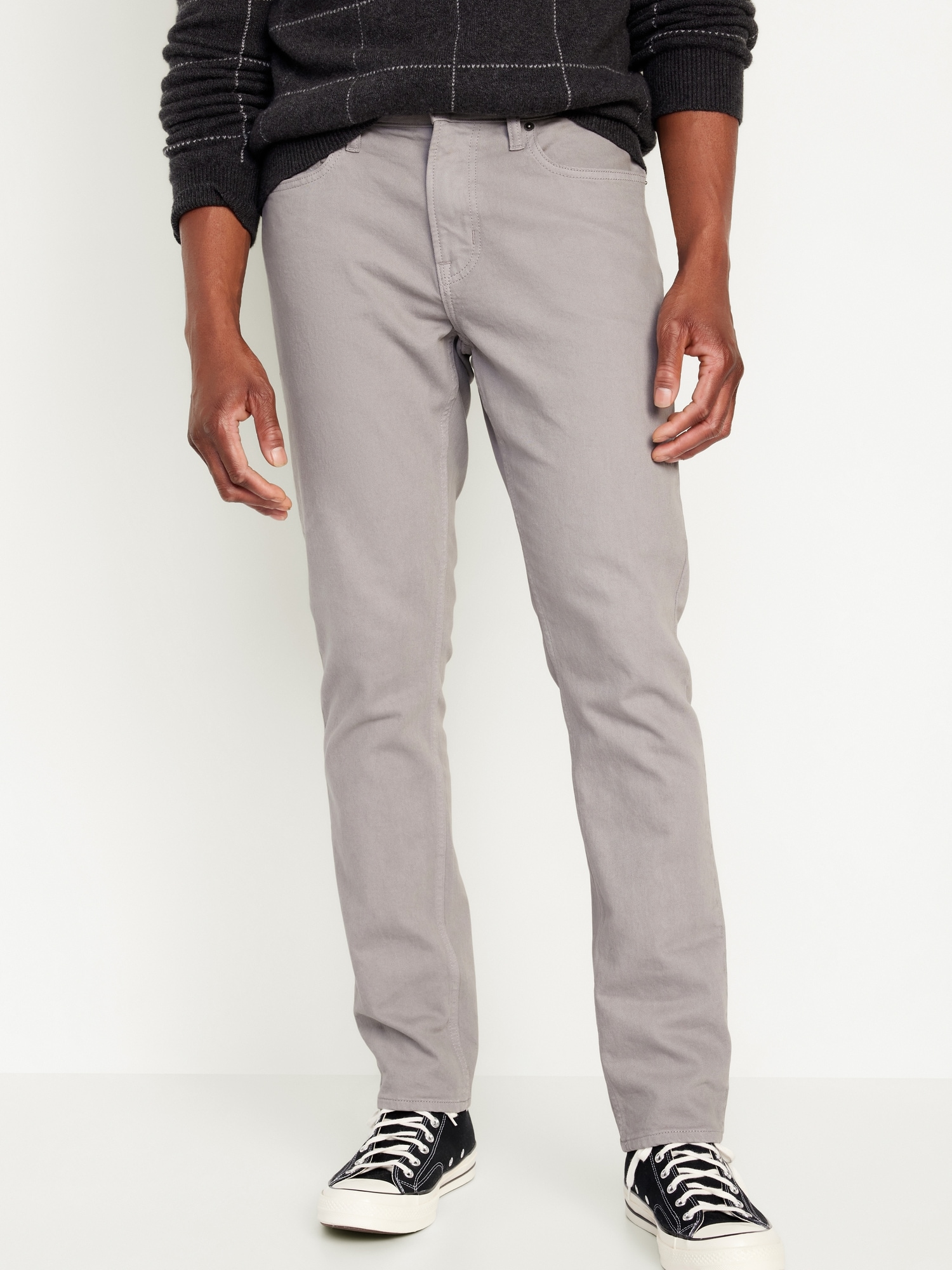 Slim Five-Pocket Corduroy Pants