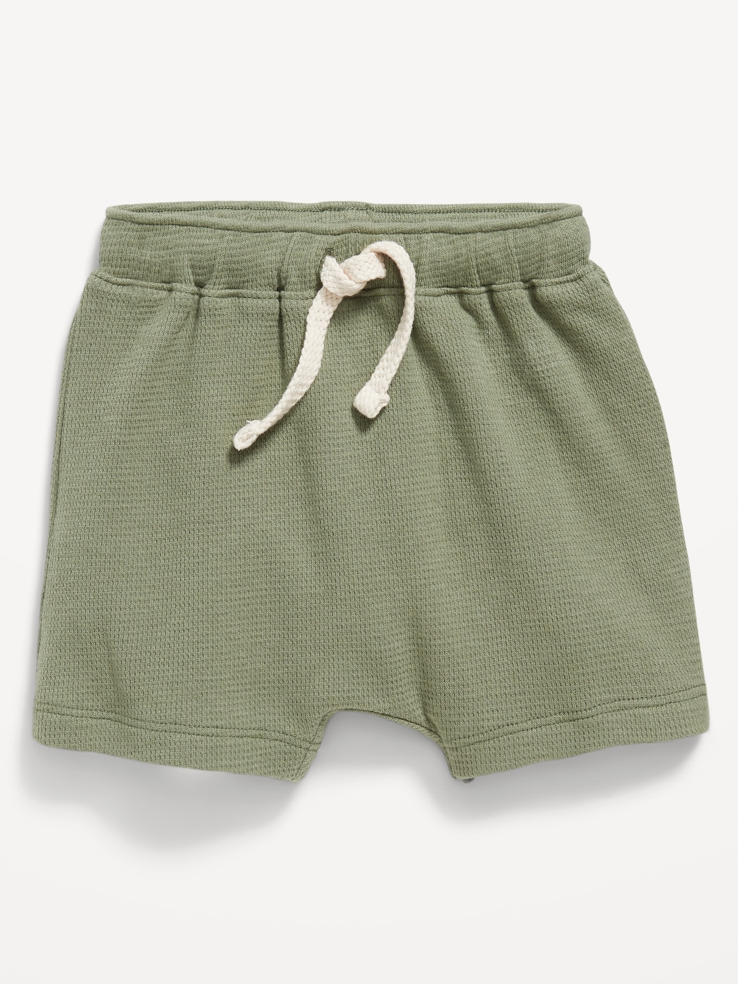 Unisex Thermal-Knit Pull-On Shorts for Baby
