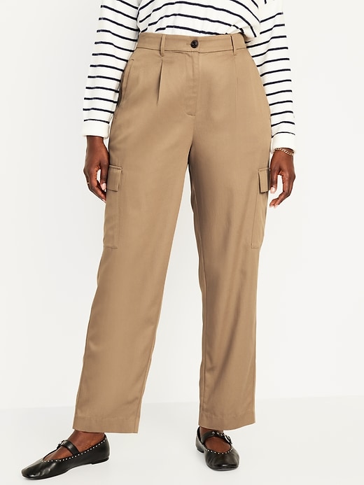 Image number 5 showing, Extra High-Waisted Taylor Cargo Pants