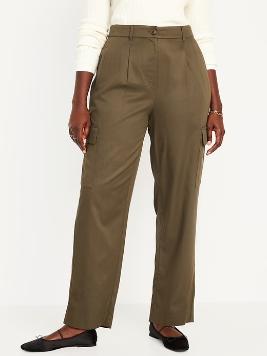 Image number 5 showing, Extra High-Waisted Taylor Cargo Pants