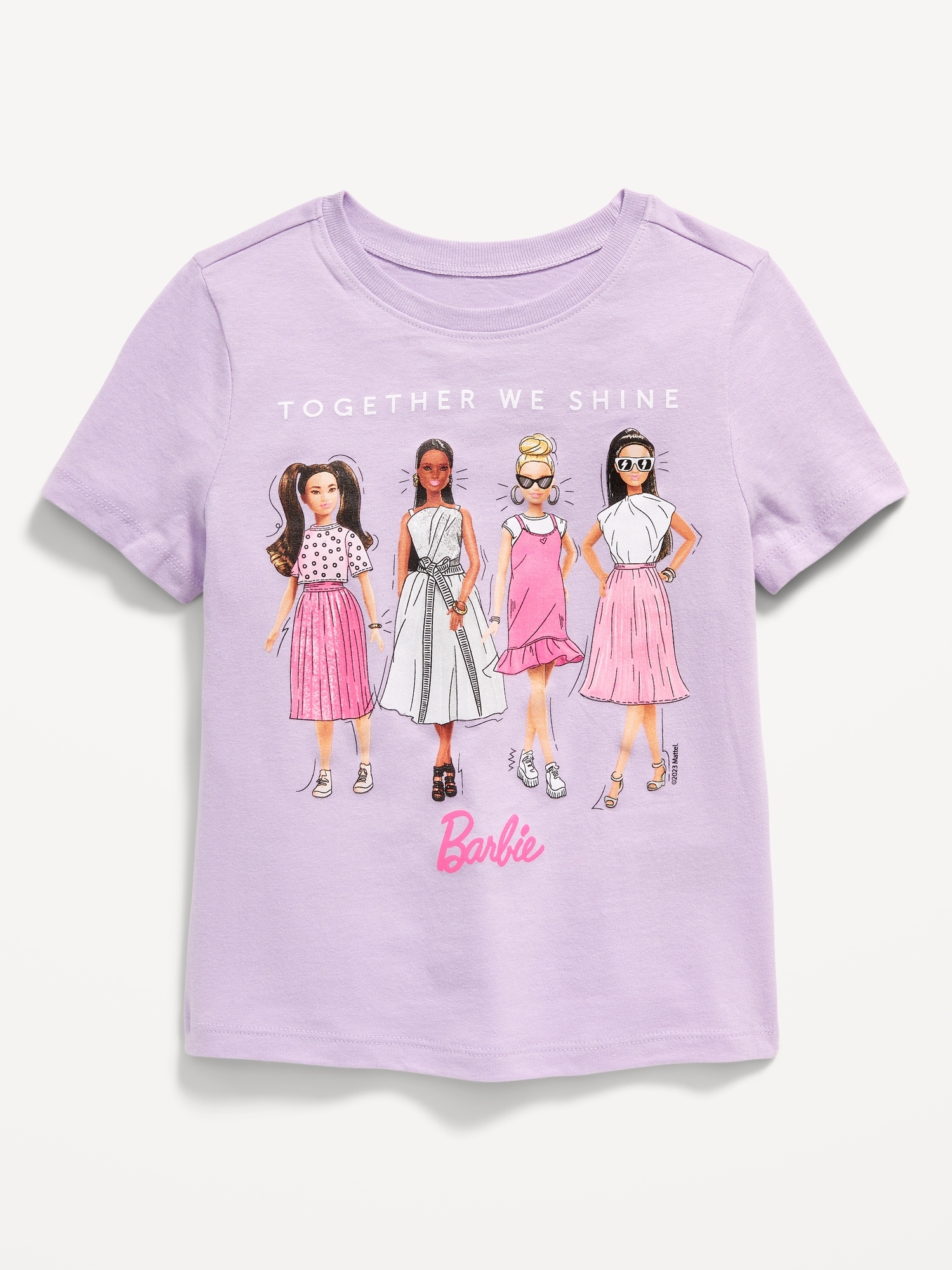Barbie Graphic T-Shirt for Toddler Girls