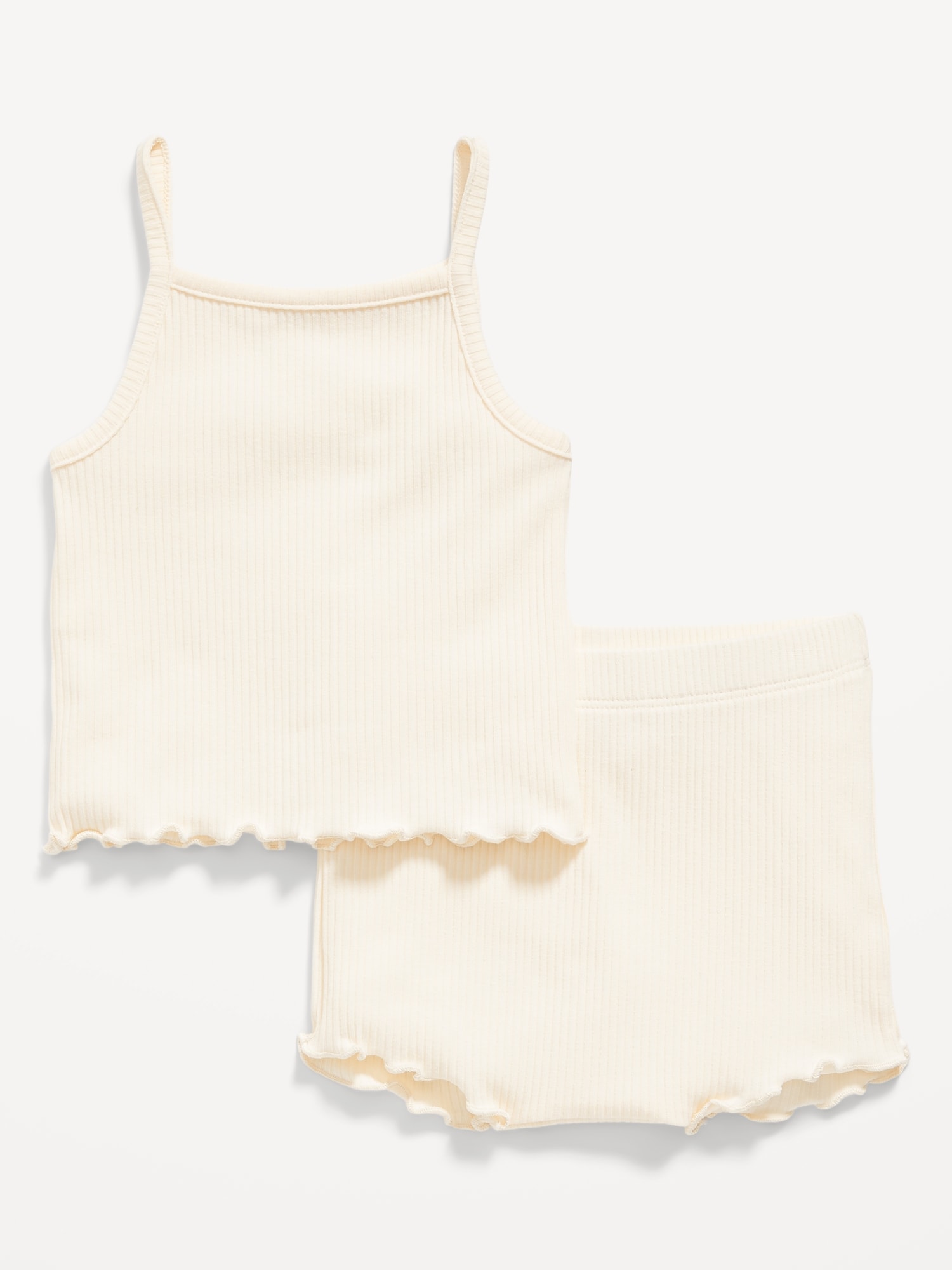 Rib-Knit Cami and Shorts Set for Baby Hot Deal