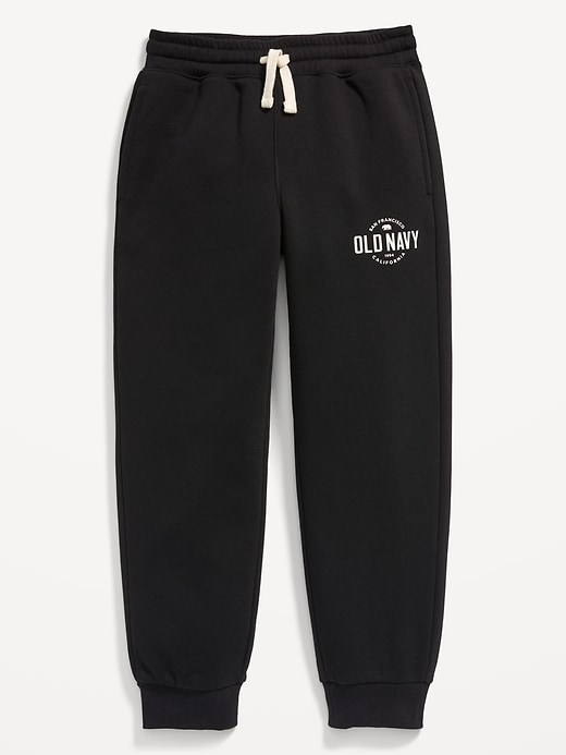 View large product image 1 of 2. Gender-Neutral Logo-Graphic Jogger Sweatpants for Kids