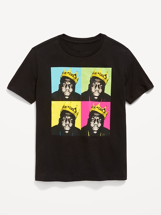 View large product image 1 of 1. Notorious B.I.G. Biggie Smalls™ Gender-Neutral Graphic T-Shirt for Kids