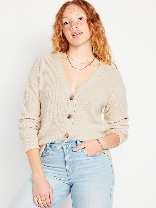 Image number 1 showing, Classic Cardigan Sweater