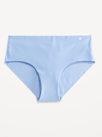 View large product image 4 of 8. Low-Rise Soft-Knit No-Show Hipster Underwear