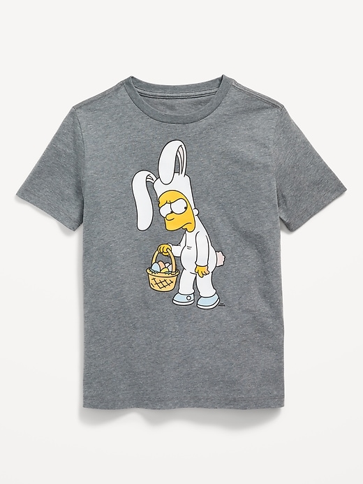 View large product image 1 of 2. The Simpsons™ Gender-Neutral Graphic T-Shirt for Kids