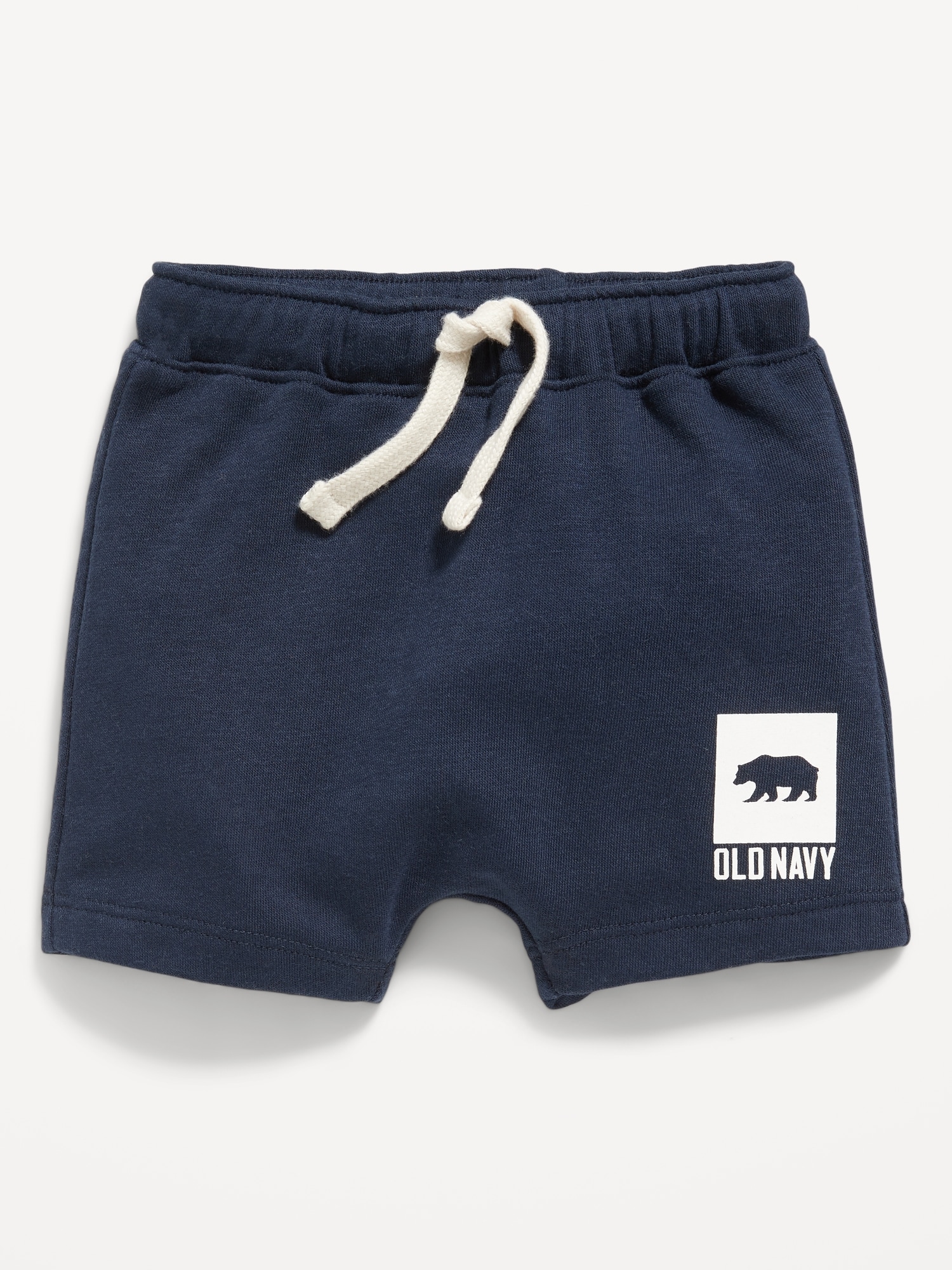 Unisex Logo-Graphic Pull-On Shorts for Baby