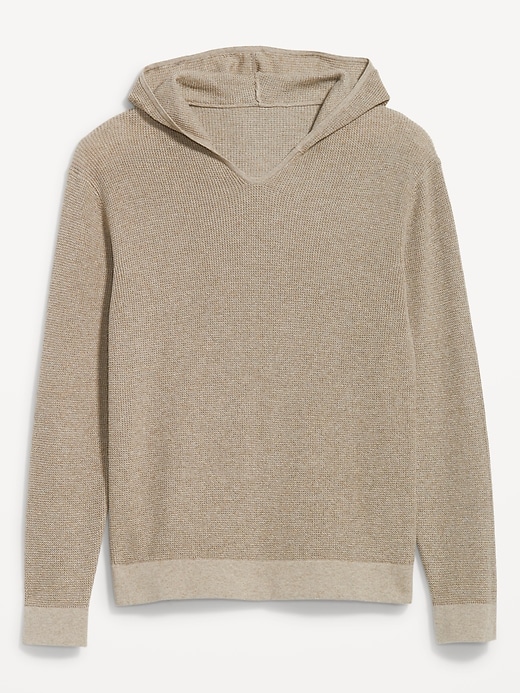 Image number 7 showing, Sweater-Knit Hoodie
