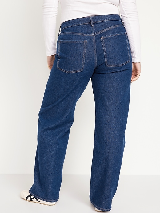 Mid-Rise Wide-Leg Jeans | Old Navy