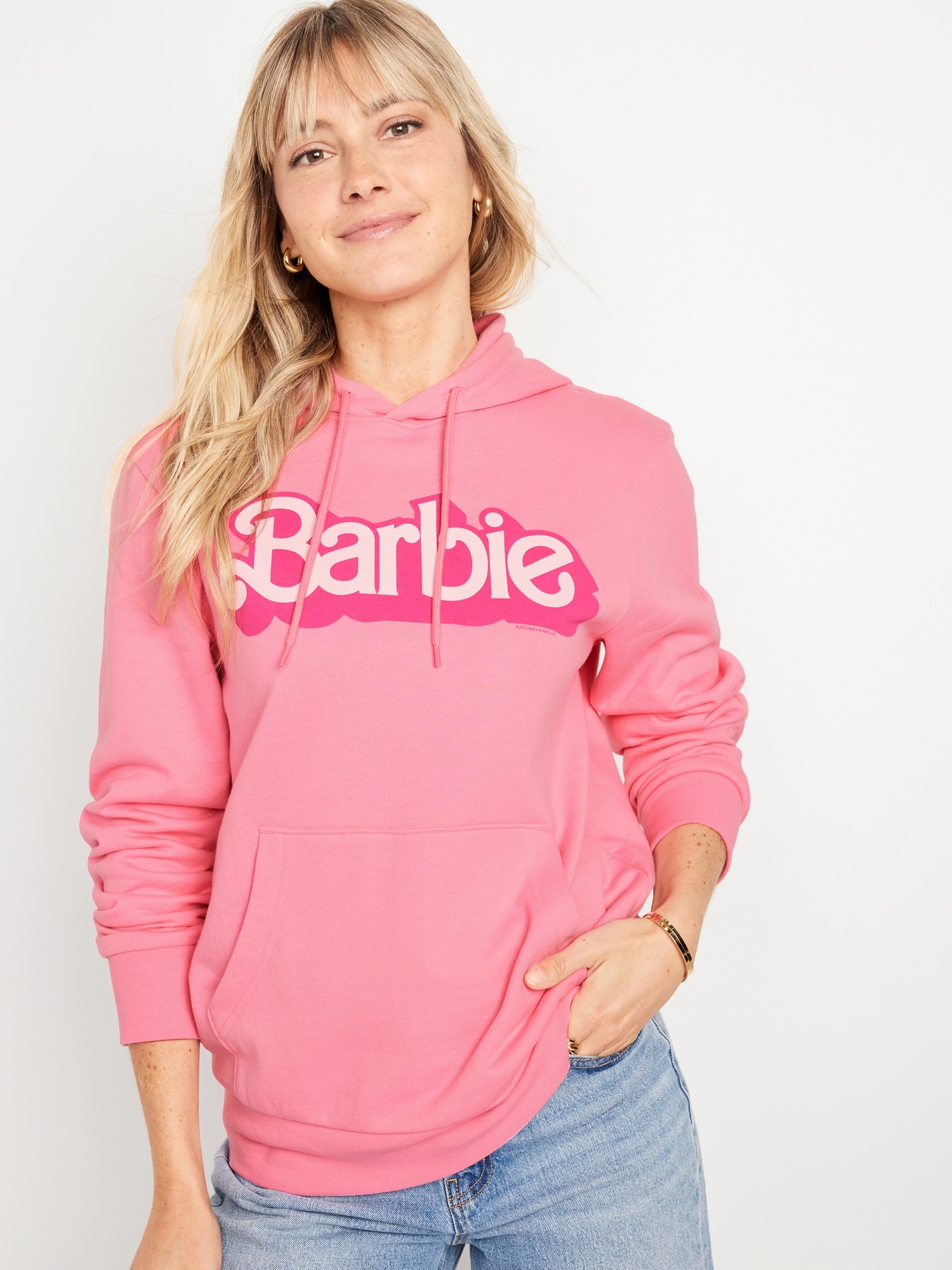 Barbie™ Gender-Neutral Pullover Hoodie for Adults